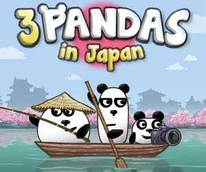 3 Pandas in Japan HTML 5