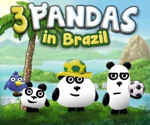 3 Pandas in Brazil